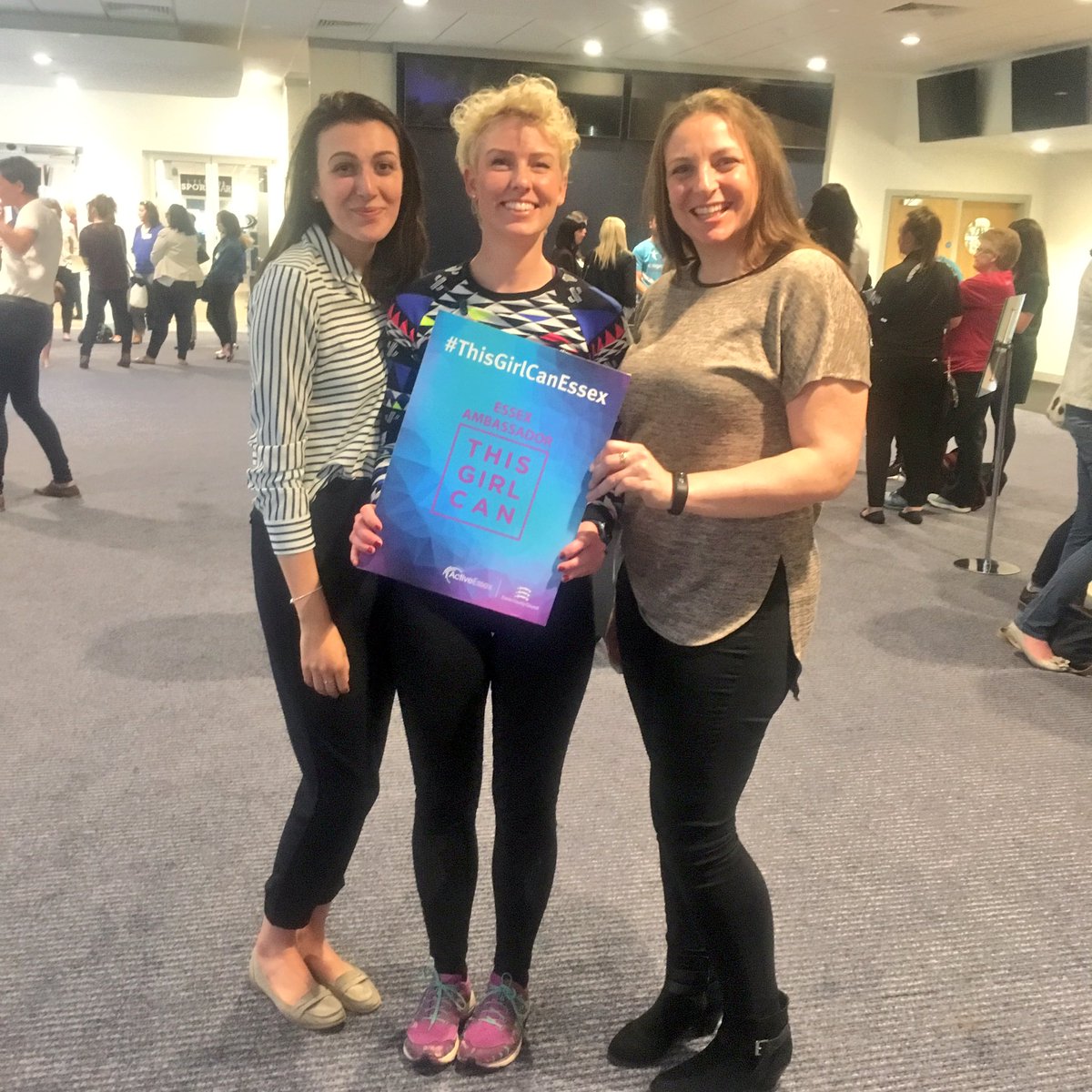 LauraTryUK's tweet photo. WHOOP! A great night at the @ThisGirlCanUK Essex evening - plus made some friends ๐๐ผ๐๐ผ๐๐ผ #AmbassadorsTogether .... plus had a ๐ฅ https://t.co/sijCV8FCOb