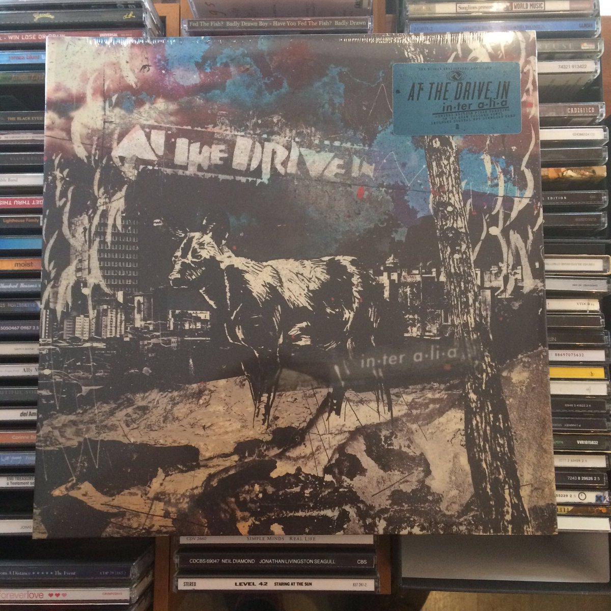 New in tomorrow: 
Blondie - Pollinator
Nick Cave &amp; The Bad Seeds - Lovely Creatures, The Best Of
At The Drive In - In*ter a*li*a
#vinyl