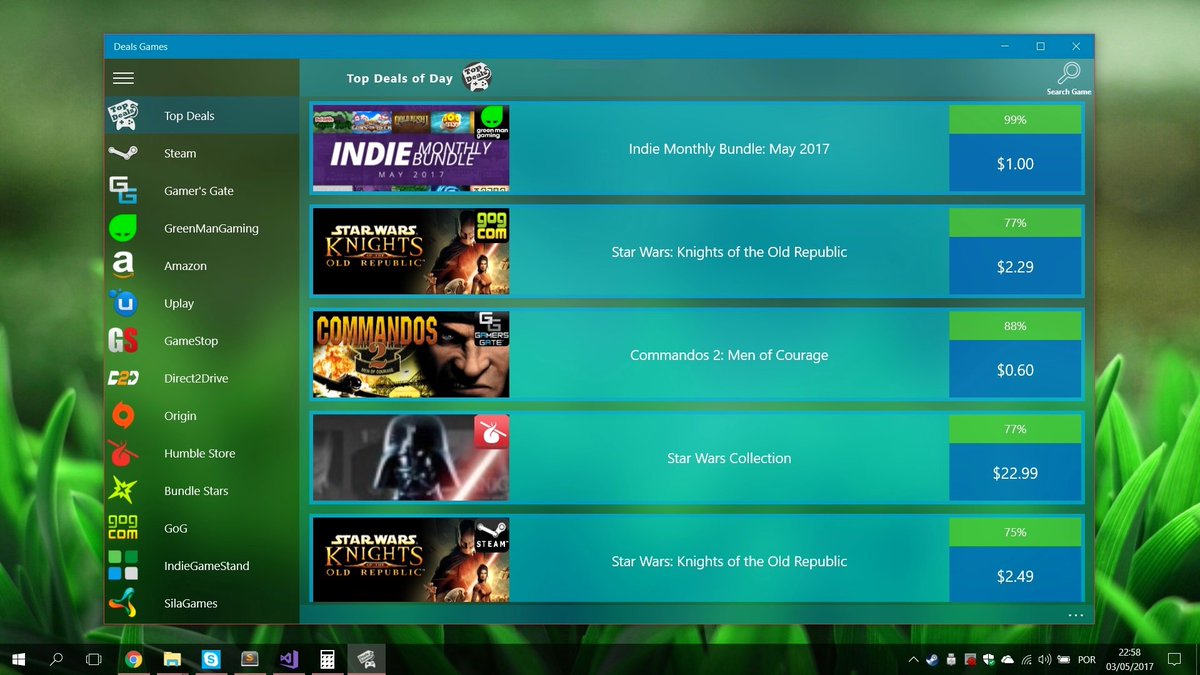 axcs90's tweet photo. Deals Games new Update is now on Store (Neon UI)! https://t.co/dLbiyhvLqP
#windows10 #indiedev #uwp #ProjectNeon #windowsStore #dev #steam https://t.co/NFi0RRQz3Y