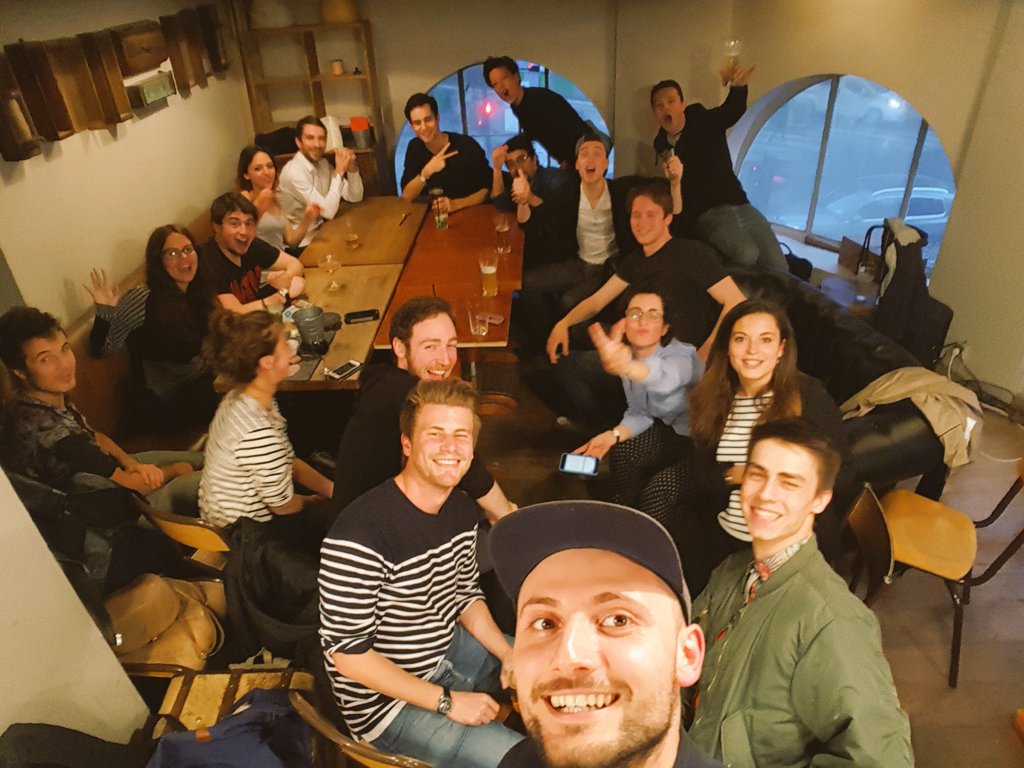 COCY_mag's tweet photo. Le crew  !
@COCY_mag @BeSight @sublimis @monsauveurfr @CaptainSamfr @InsidorFr @Swapbookapp @studynco @Flykke_Officiel #maviedentrepreneur https://t.co/h1FtkcSMmI
