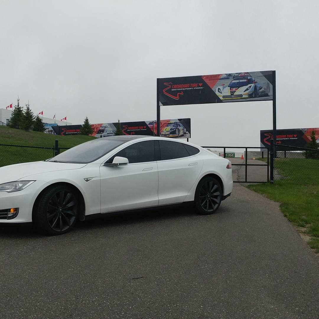 Great day at <a href="/CT_racing/">Canadian Tire Racing</a> grand opening. Thank you for the <a href="/eco_RIDES/">ecoRIDES</a> invite! Amazing facility for many types of events!