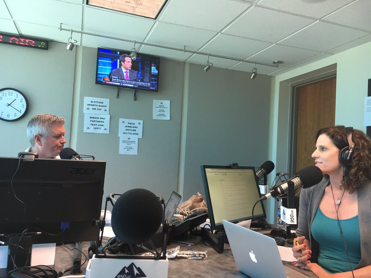 Live on the air @Altitude950 now with <a href="/RadioMoser/">Marc Moser TV</a> &amp; <a href="/JulieBrowman1/">Julie Browman</a>