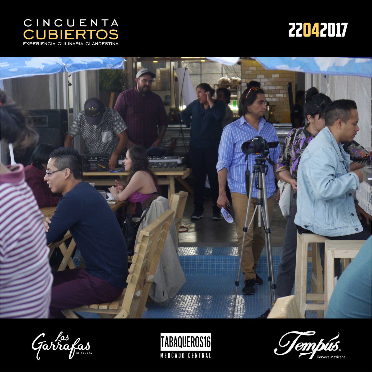 50Cubiertos's tweet photo. #CincuentaCubiertos #MovimientoRestauradorClandestino #Tabaqueros16 #MercadoCentral #SonaCentro #MezcalGarrafas #Tempus #ElSaborDelTiempo https://t.co/rQIfzZEWz1
