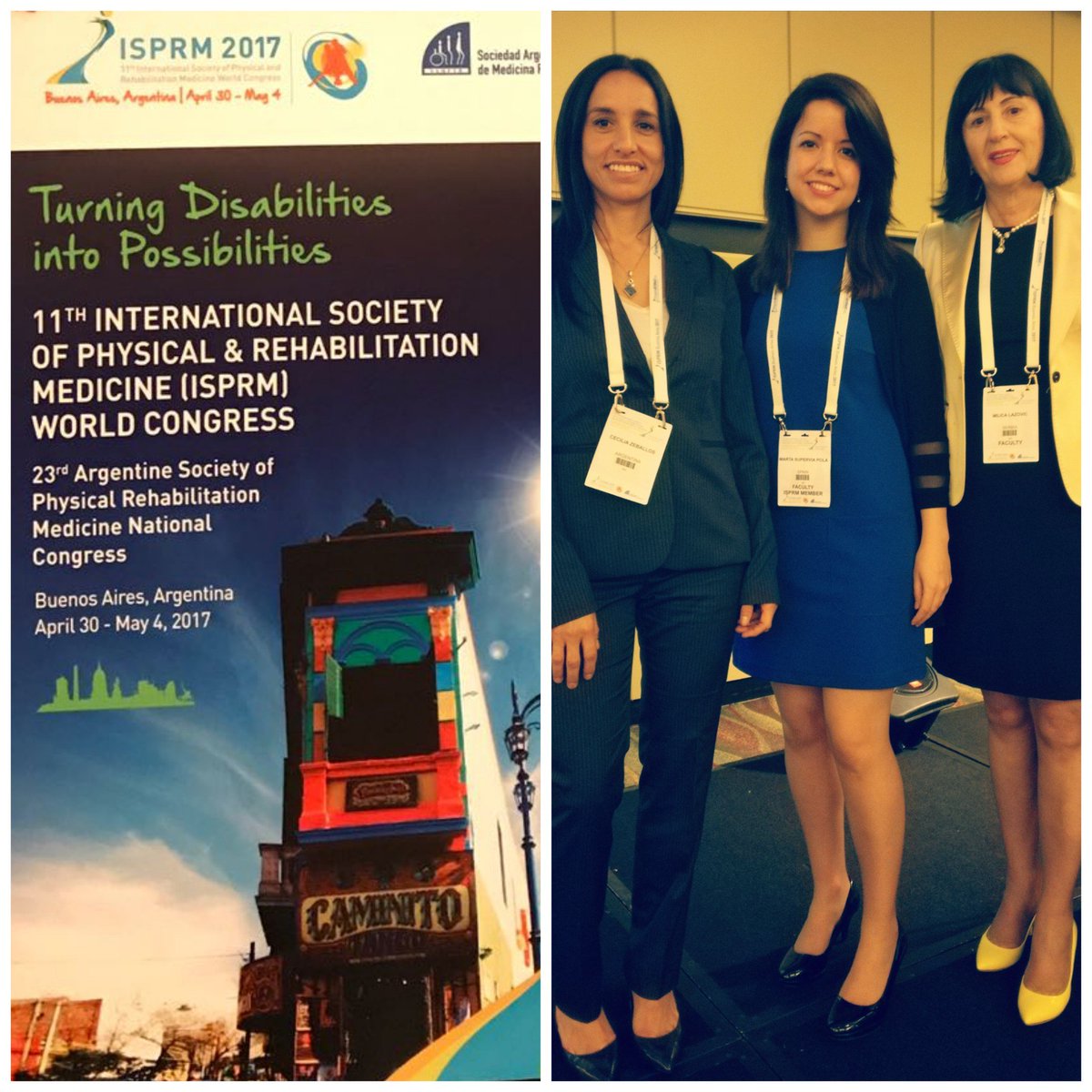 drMSupervia's tweet photo. Great success🔝#ISPRM2017 congress !
Looking forward to next @ISPRM congress! 🇫🇷🎨🧀 https://t.co/z3iXgsdlCf