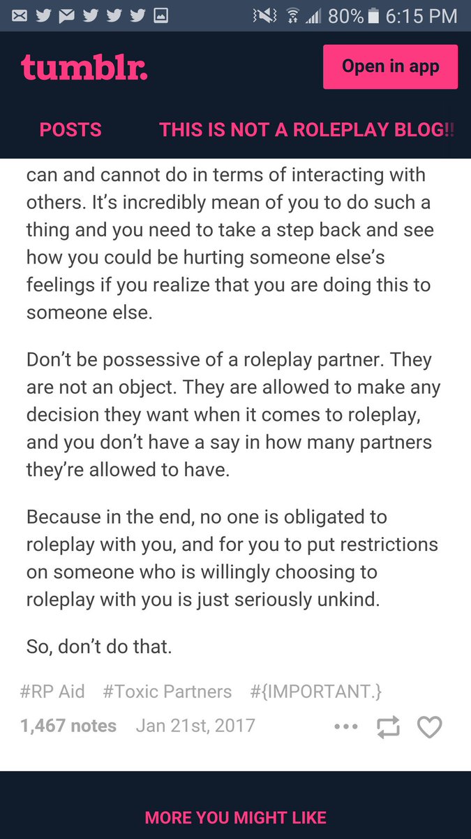 FOUND SOMETHING I THINK NEEDS TO BE SHARED. Yes it's long but it is worth the read. 

Please share. 

Source:
rockinrpmemes.tumblr.com/post/156156727…