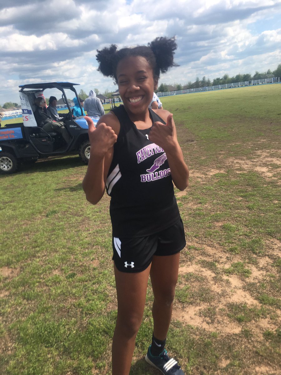 FayBulldogs's tweet photo. Adriana Kitchens wins the Triple Jump at State! https://t.co/RdHxZ7bVGW