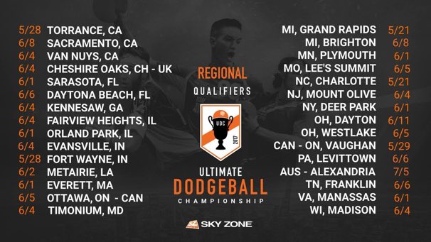 szdayton's tweet photo. Skyzone Dayton will be hosting a UDC Regional tournament! Stay tuned for details! https://t.co/iIygwJjNTF