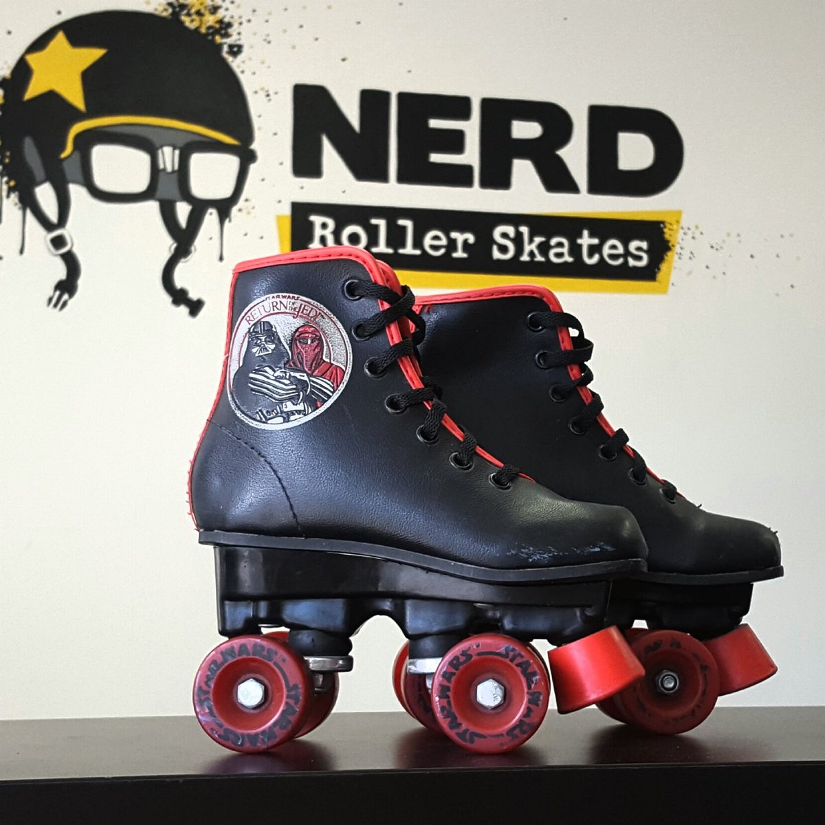 NerdSkates's tweet photo. We have skates for sale but these are staying in the museum collection. #MayThe4thBeWithYou #DarthVader #nerdskates #vintage https://t.co/cpiKas2CrU