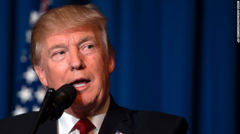 CNN's tweet photo. President Trump on health care bill: "As far as I'm concerned, your premiums are going to come down" https://t.co/afclCJEbGc https://t.co/ydpfQW942X