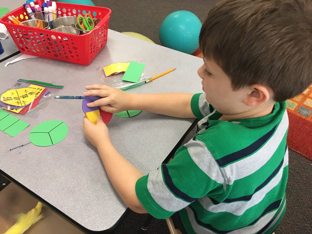 MrsDecker2nd's tweet image. Ss made their own #FractionBars Explored the relationships &amp;amp; saw more times we cut the smaller the piece! @LaurelParkElem #fractionsmadeeasy
