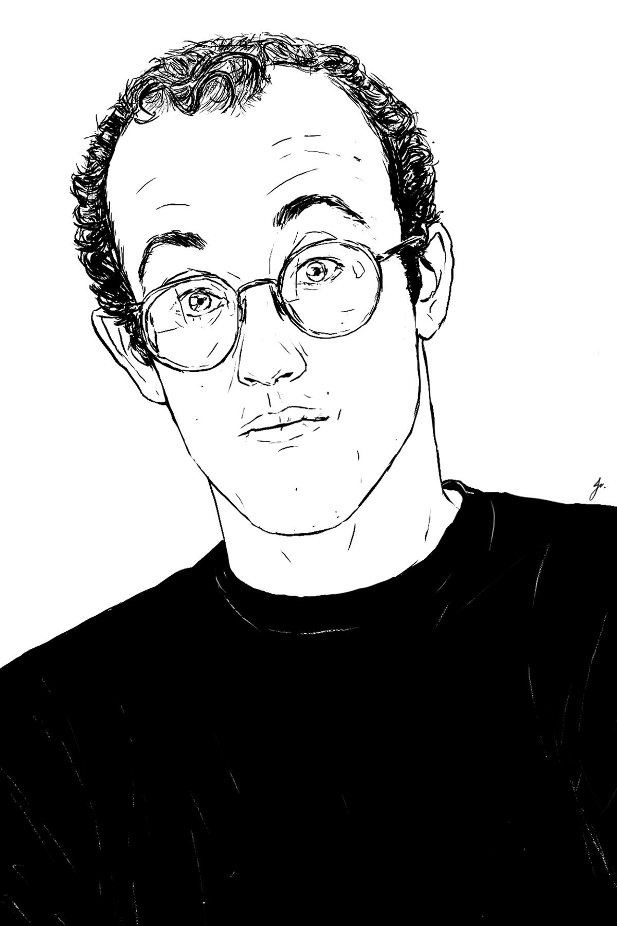 Happy 59th birthday Keith Haring! As is customary here are some of my Keith drawings of the past    