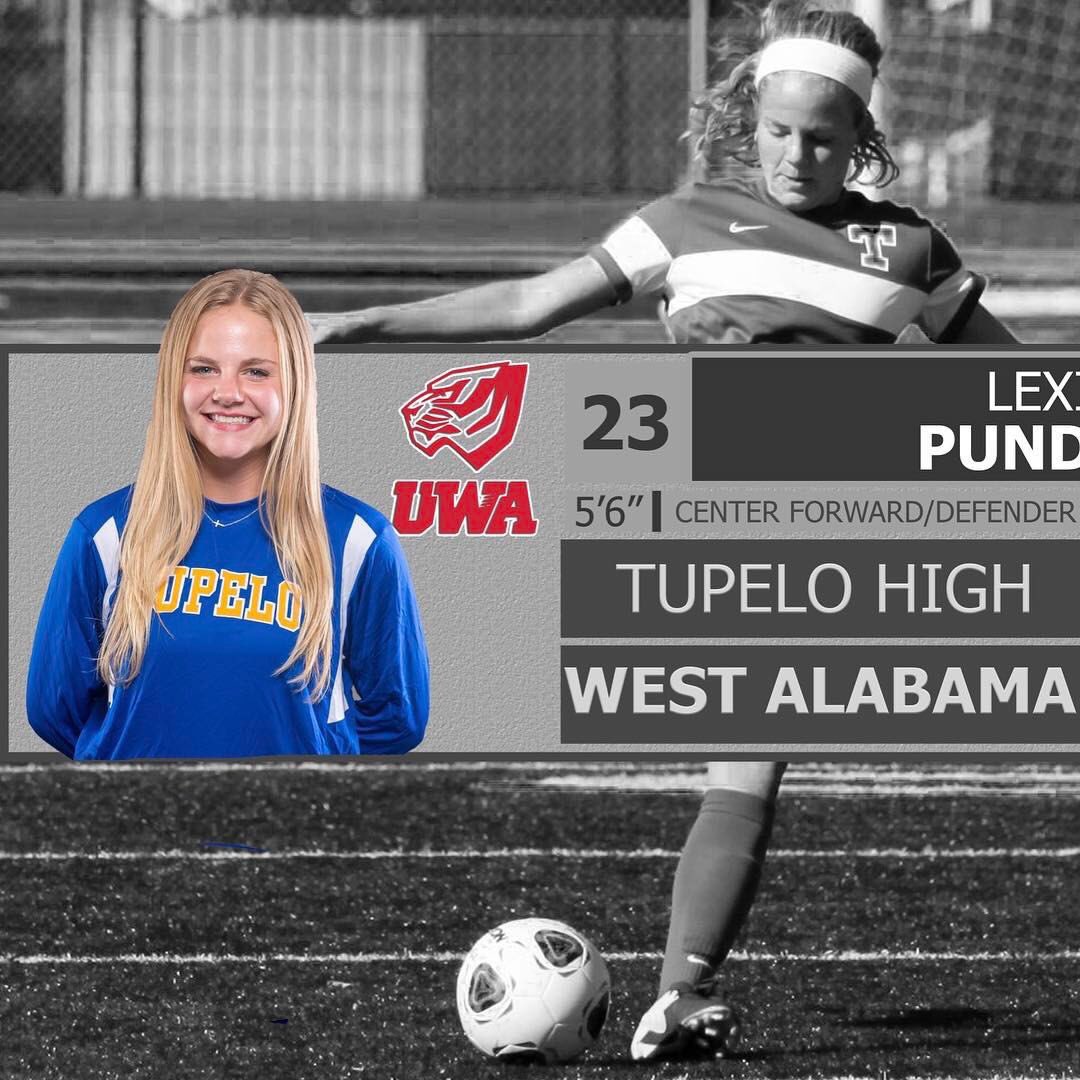 Tupelo FC United (@tupelo_fc) on Twitter photo Congratulations to <a href="/Tupelo_FC/">Tupelo FC United</a> player Lexi Pund on signing with the University of West Alabama! Congratulations to <a href="/Tupelo_FC/">Tupelo FC United</a> player Lexi Pund on signing with the University of West Alabama!