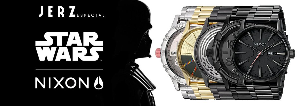 JerzStore's tweet photo. ¿Ya viste nuestra sección especial de Nixon Star Wars? Todos modalidad por encargo en https://t.co/tt7HEA0Ce9 #StarWarsDay #JerzStore #Chile https://t.co/zujpI7ar6d