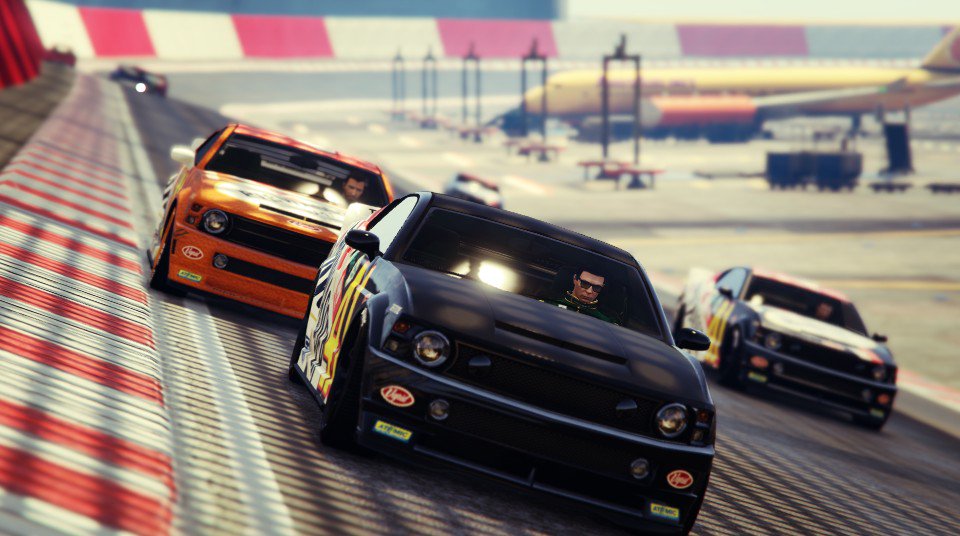STRRCrew's tweet photo. Watch #STRRCrew take on NASCAR in #GTAOnline! Video by @MattinhoGotGame
https://t.co/2SHYNfmVaO https://t.co/XsGLWmyYeX
