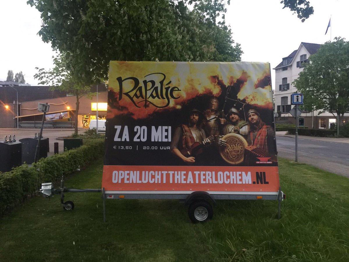 Nog 2 weken en dan... feestje met <a href="/rapaljemusic/">RAPALJE Celtic Music</a> in het OLT. Kaartjes op de website of bij <a href="/VVVlochem/">VVVlochem</a>. #concert #lochem #biertje ##rapalje