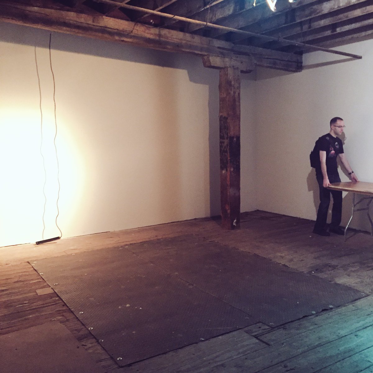 heyglitch's tweet photo. We're all hands on deck setting up #GlitchCon17 at the @TheSoapFactory! What are you doing to prepfor this weekend? #gamedev https://t.co/gusGxxkta1