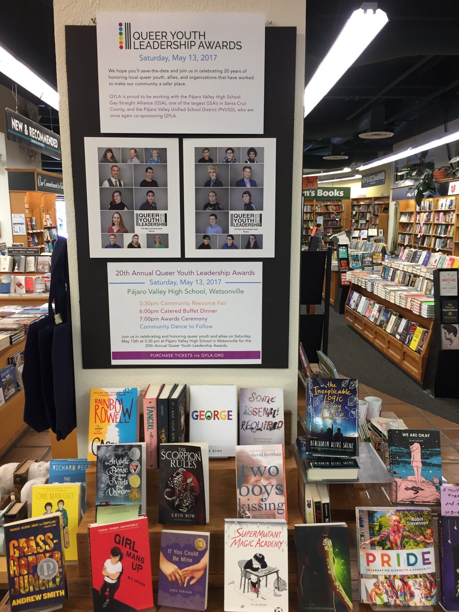 BookshopSC's tweet image. The Queer Youth Leadership Awards are Sat, May 13! Celebrate 20 years of honoring local queer youth, allies, &amp;amp; orgs: qyla.org