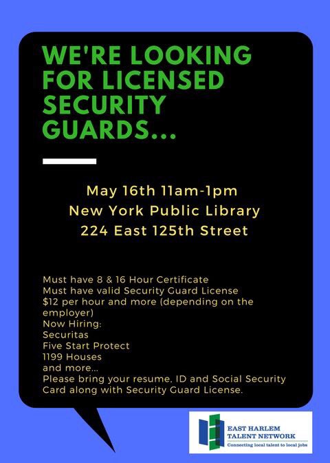 East Harlem Alliance tweet media