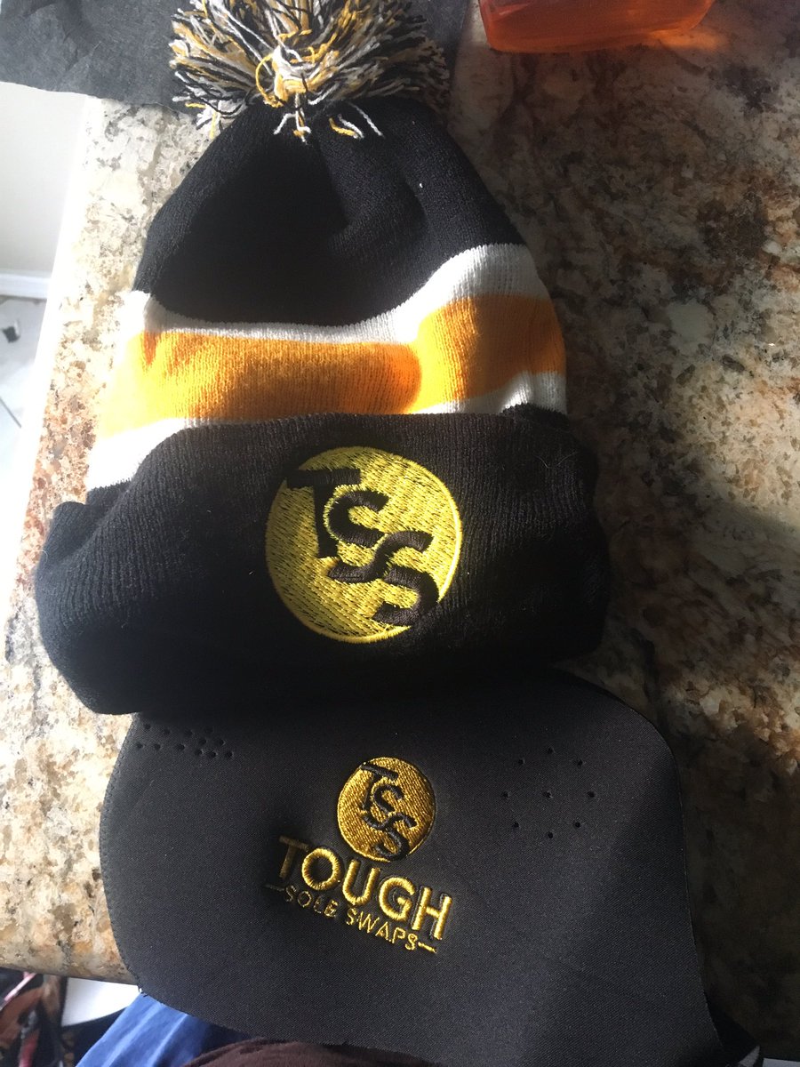 toughough's tweet photo. Tough Sole Swap gear out now! 
Singlets:$60
Jackets: $65
Beanies: $15
Mask: $12
 Shoe line and more to come soon. #toughsoleswaps https://t.co/ippcRPYCeI