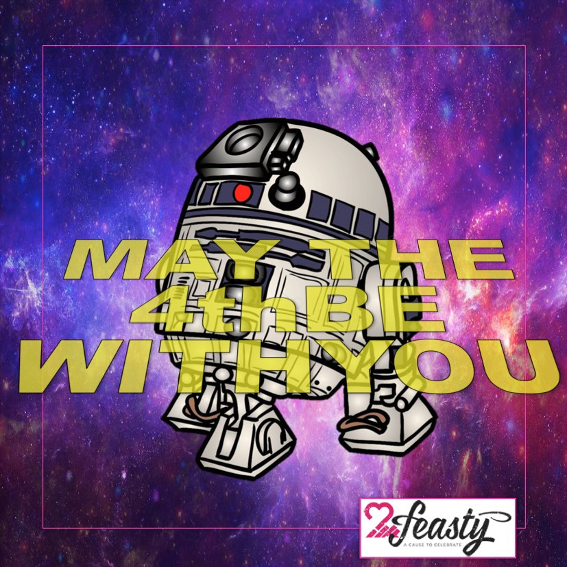 thefeastyapp's tweet photo. Use @thefeastyapp to invite friends and family over for a Star Wars-a-thon and raise funds for Buss Aldrin's Share Space Foundation #feasty https://t.co/0WrUAREi5p