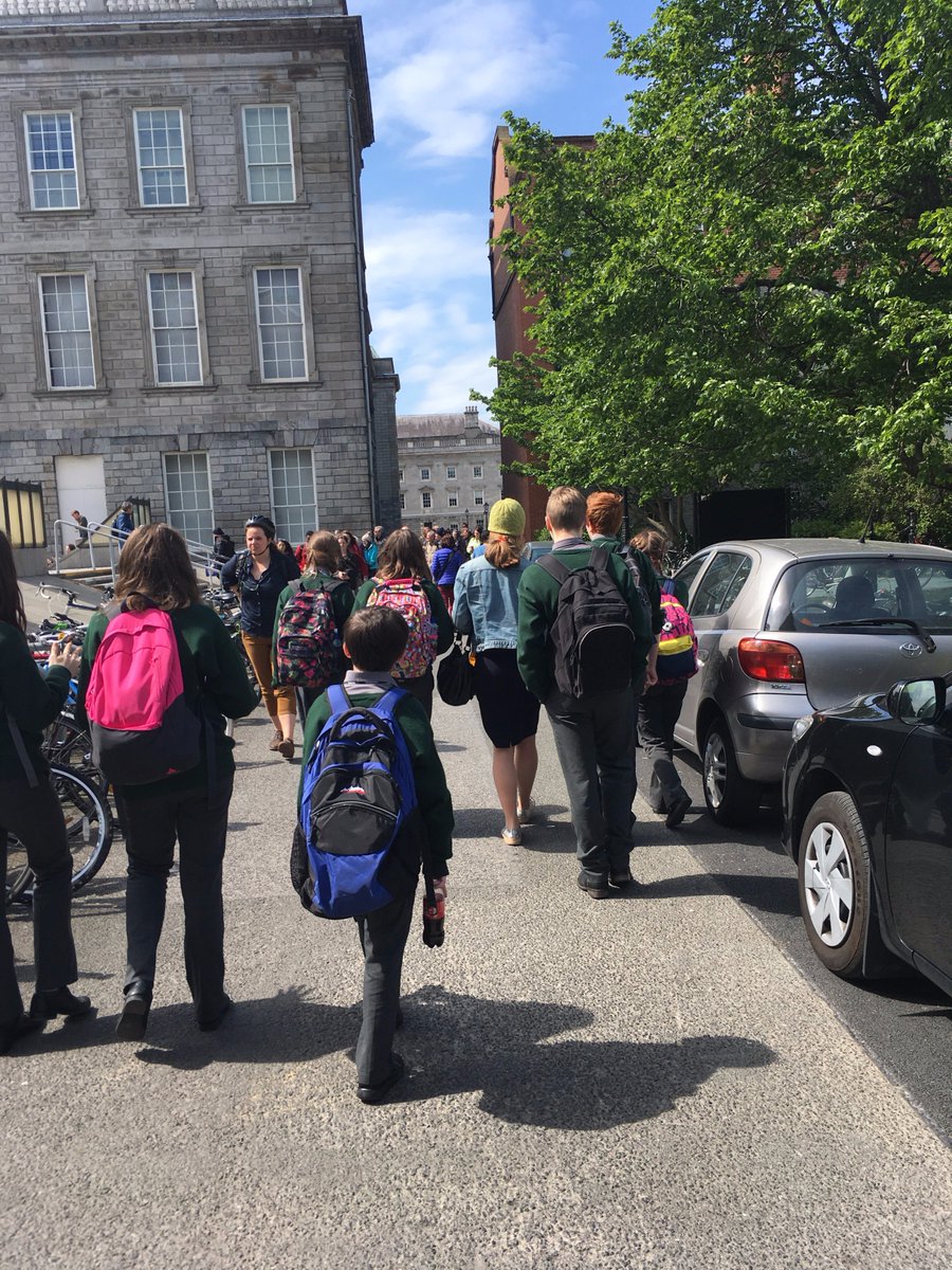 jcsplibraries's tweet image. Thanks to Kathleen &amp;amp; Sine from @AccessTCD for organising campus tours for our #WRaPParound groups today. Enjoyable &amp;amp; informative for all.