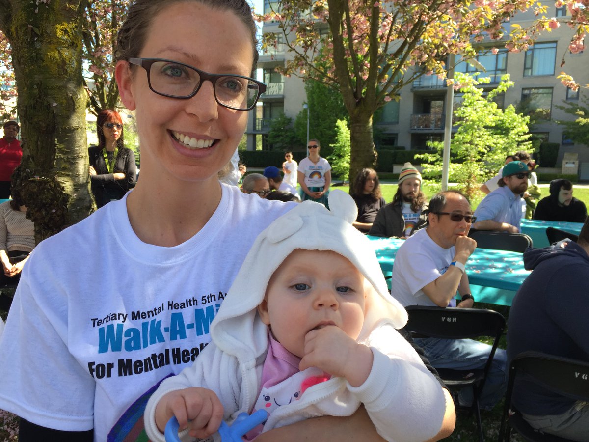 VCHhealthcare's tweet photo. Thanks to all the #stigmaslayers that came together today to Walk-A-Mile for #mentalhealth! #MentalHealthMatters https://t.co/FET1ttW7ER