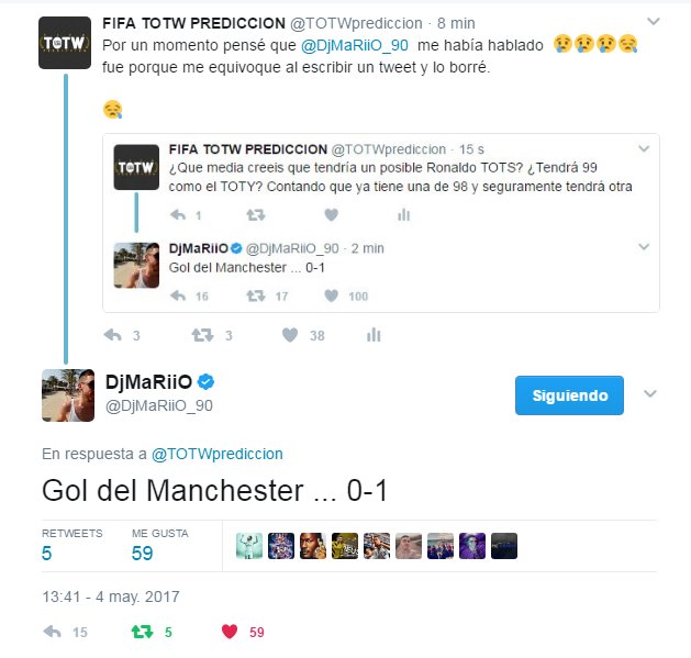 TOTW PREDICCION tweet media