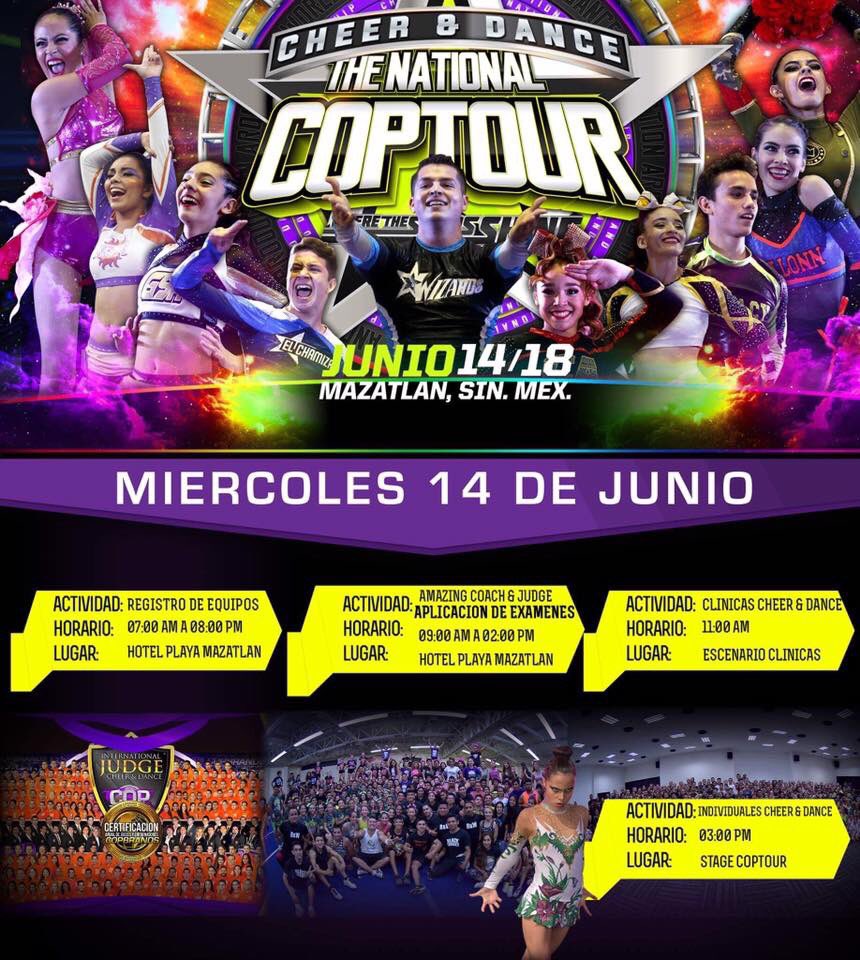 cheer_news_mex's tweet photo. Pre-Programa General COP Tour Mazatlan 2017 #CopTour #Mazatlan #Championship #CheerNewsMex https://t.co/1D64m3UP3s