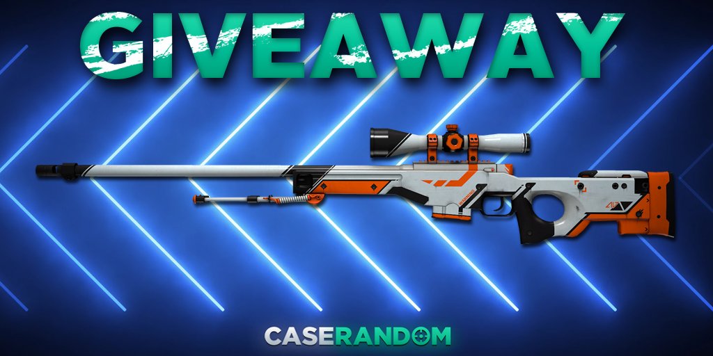 caserandom's tweet image. Win in 22 hours ⚡️ 
★ AWP | Asiimov
-Go bit.ly/2qtkcvR    
-RT&amp;amp;Like ⌛️