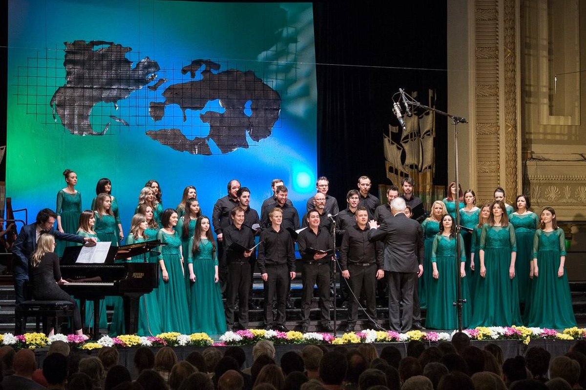 CodettaDerry's tweet photo. Loved singing Little Man in a Hurry by @EricWhitacre as part of our winning performance @corkchoralfest #Fleischmanntrophy2017 https://t.co/KYQbR5qJpB