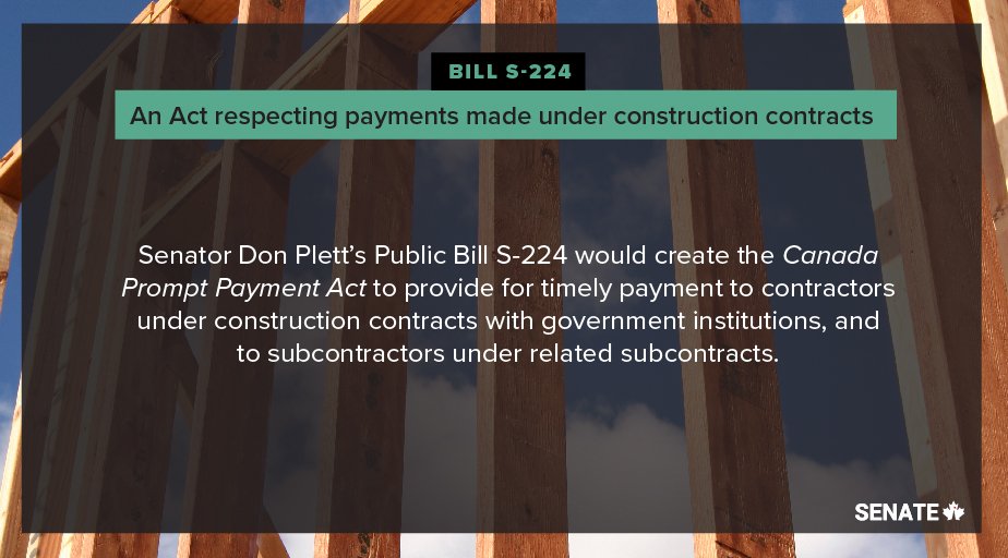 SenateCA's tweet photo. Senator @DonPlett’s Bill #S224 is being discussed now at third reading in the Senate: https://t.co/PcEfc4n2sH #SenCA #cdnpoli https://t.co/rOcYTtwZBB