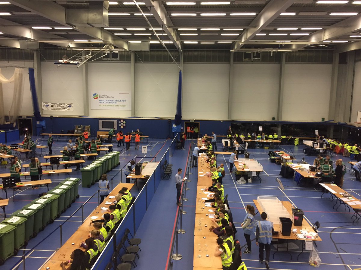 esmeashcroft's tweet photo. Well that's it then. The polls for the West of England Metro Mayor vote have closed and now we wait for the ballots to arrive at the count. https://t.co/VtdlQAMPOV