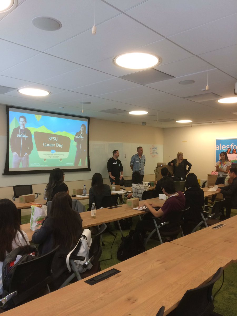 getincubed's tweet photo. Career day with @SalesforceU @Salesforce happening now. https://t.co/rhVlNvSDP5