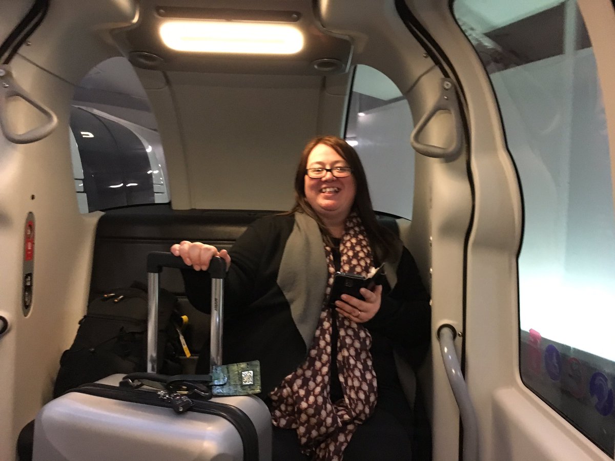 Tech_RevEU's tweet photo. .@Cr8tveBarnsley makes her way back home to Barnsley after a fantastic @TechTownEU study visit to Tallinn @e_estonia #driverlesspod https://t.co/3ULbPWPaBi