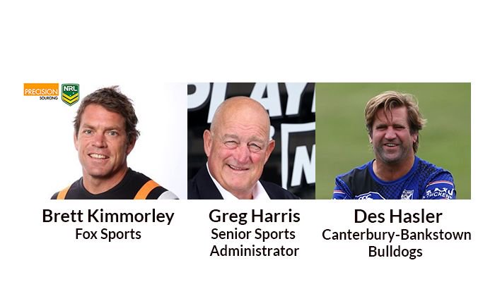Simon_Precision's tweet photo. Great line up for our judging panel for the @PrecisionSydney #NRLDataJam today. #DesHasler #Bulldogs @DesHasler https://t.co/DVZrrRiF0X