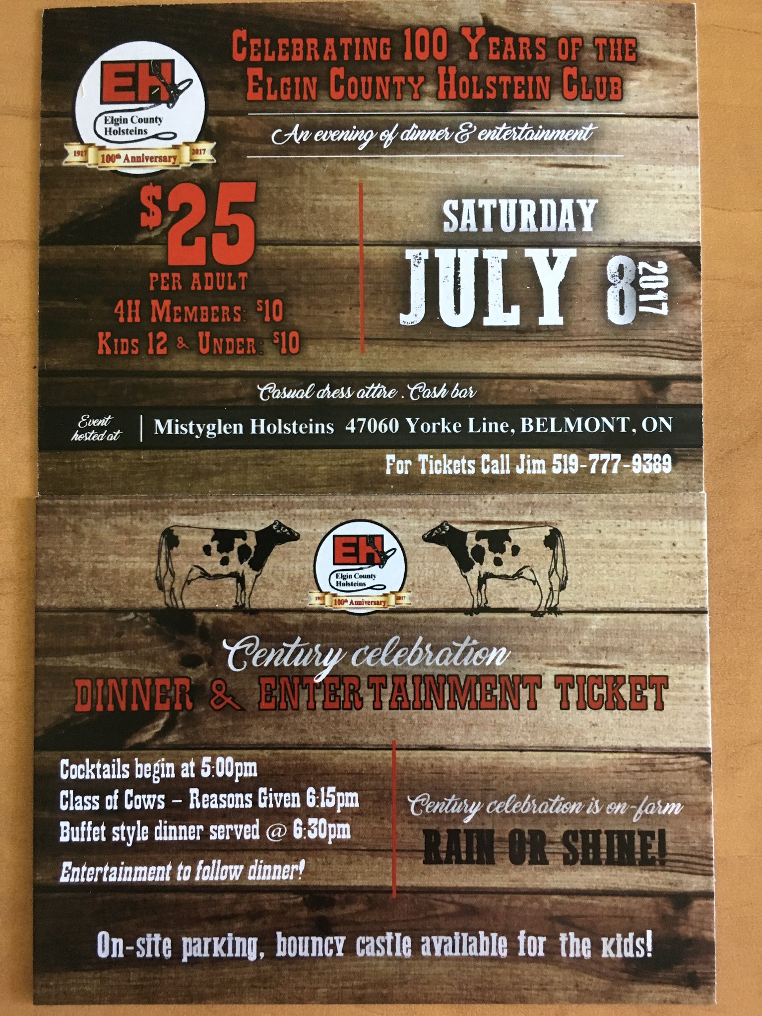 Mistyglen Holsteins on Twitter "Tickets are now available for Elgin