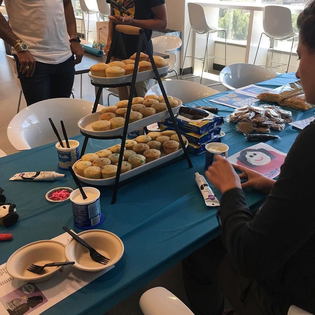 thecodegoddess's tweet photo. We are making Star Wars baked goodies and celebrating my 1 year anniversary! #insidemt #mtworklife @mediatemple #m… https://t.co/ezMr2eOIqE https://t.co/SRn6t8aBmR