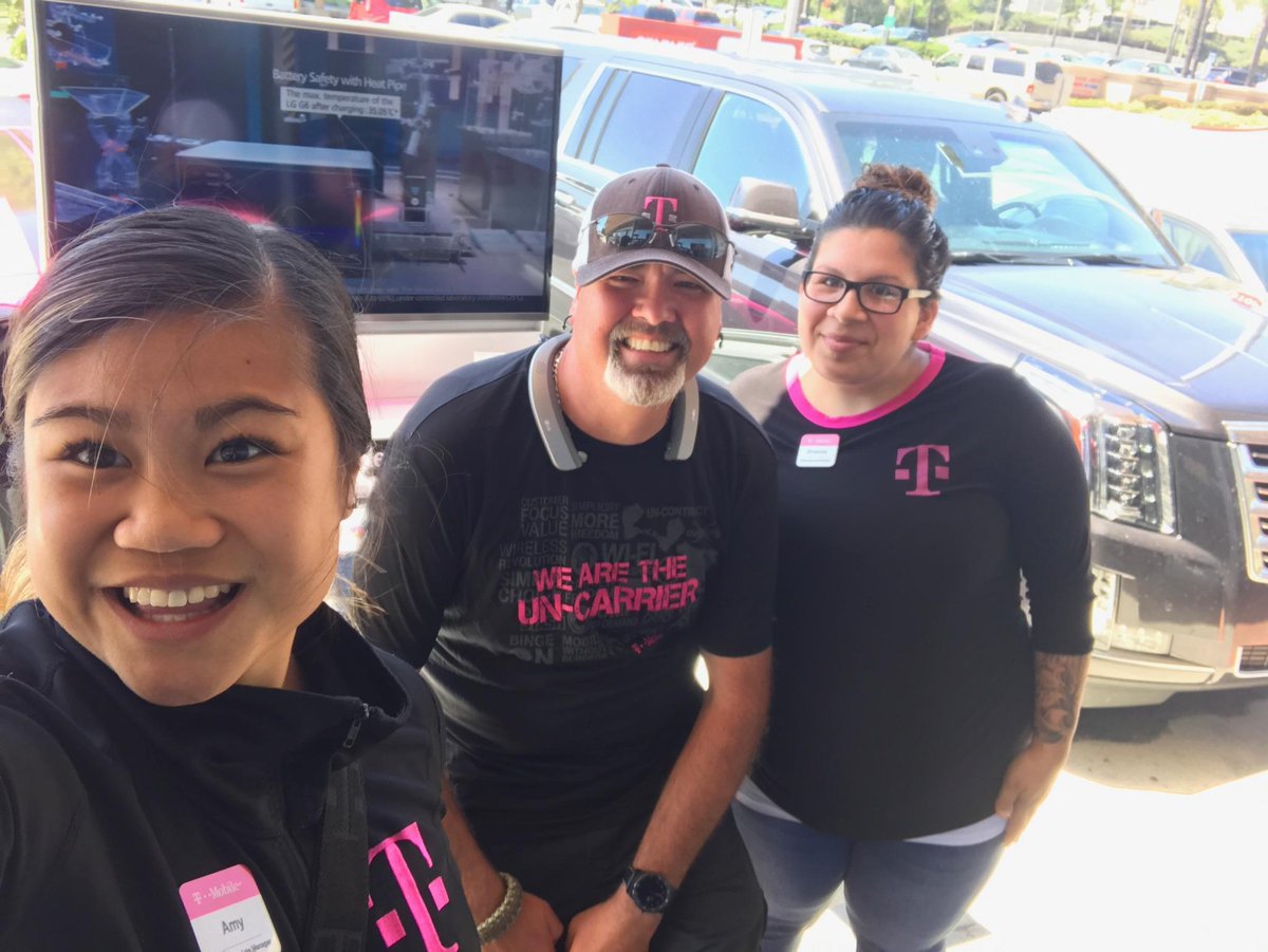 I_am_Frenchy74's tweet photo. @TMobile @ViettryA &amp; Brittani &amp; I are ready to have #SeriousFun 4 your #LGG6 Purchases! Get your #FreeGPad &amp; #FreeGoogleHome!  C'mon in Now! https://t.co/eH5Y8Iu2ON