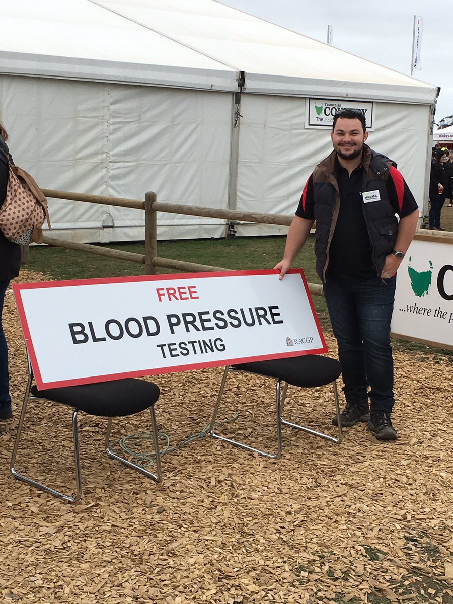 UTAS_'s tweet photo. Come and get your pressure checked @Agfest_Tas with the friendly crew @UTAS_ today 😊 https://t.co/lFAiS4tKQG