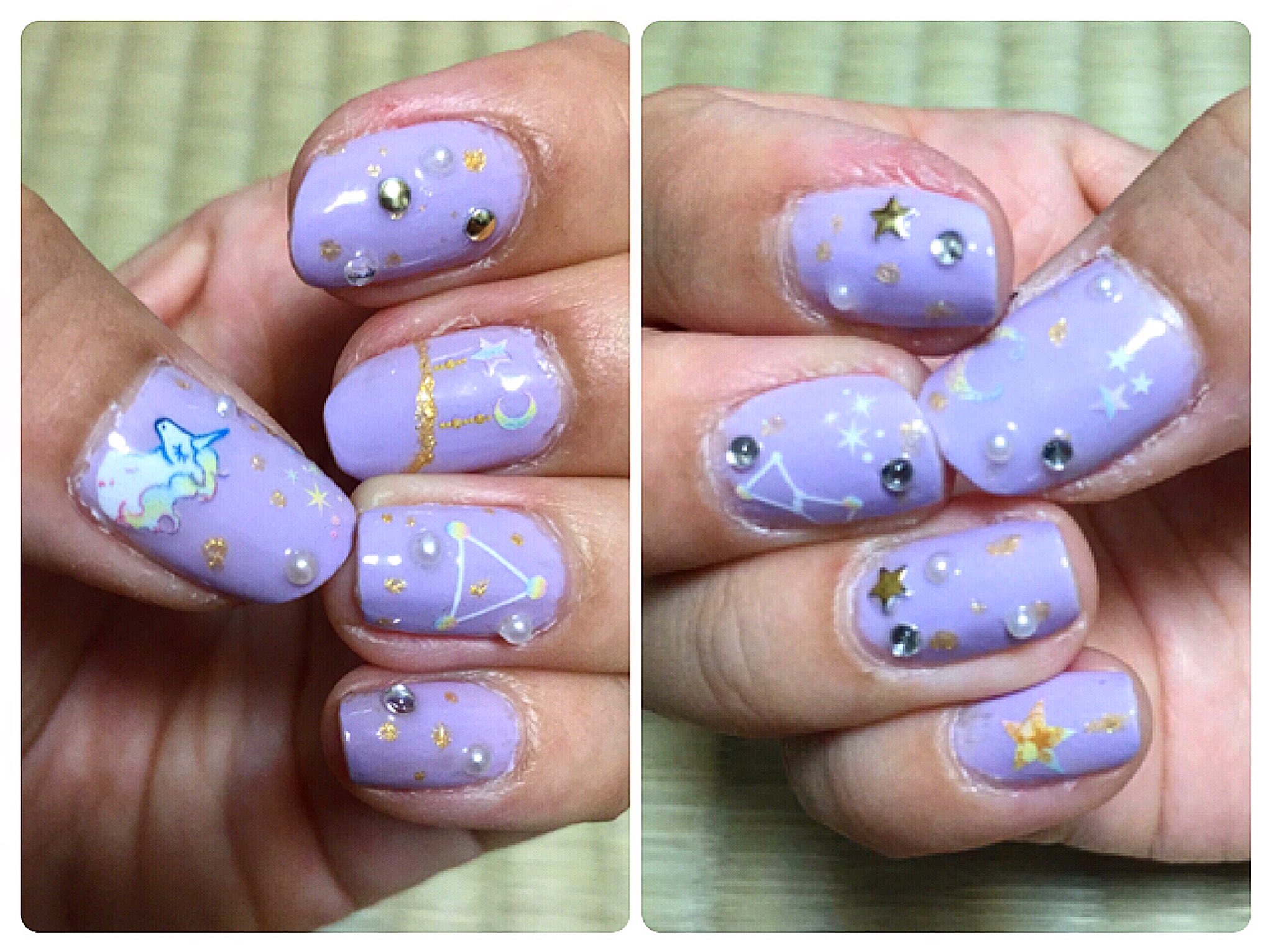 あずにゃん 17歳15周年 ここまでして急遽予定がなかった人です 星座ネイル 星座ネイルシール ほぼ100均ネイル セルフネイル セルフネイル部 セリア ネイルシールは100均 ささくれすごい T Co Znneclfufg Twitter