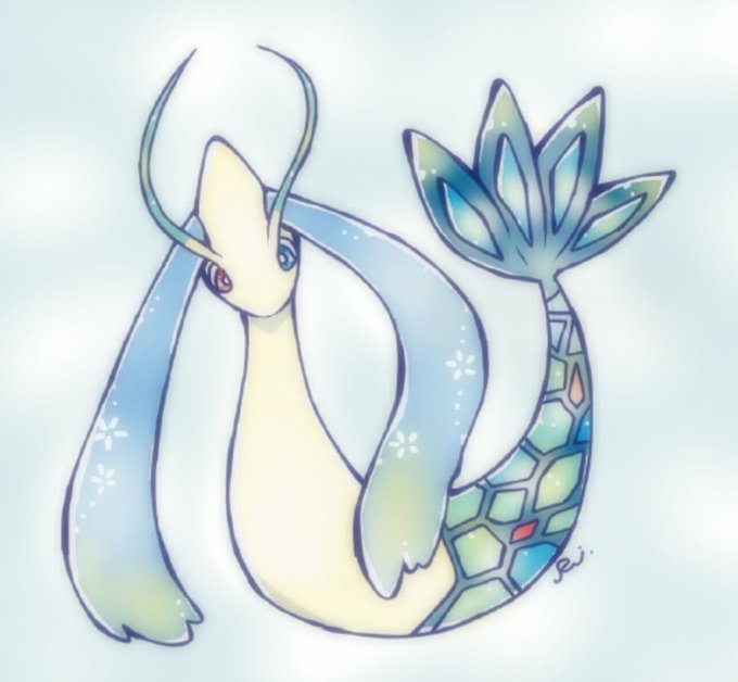 色ミロカロスのtwitterイラスト検索結果