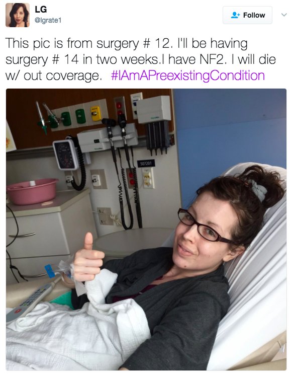 splinter_news's tweet image. "I will die without coverage."

#IAmAPreexistingCondition will break your heart — and shows the potential devastation of Trumpcare.