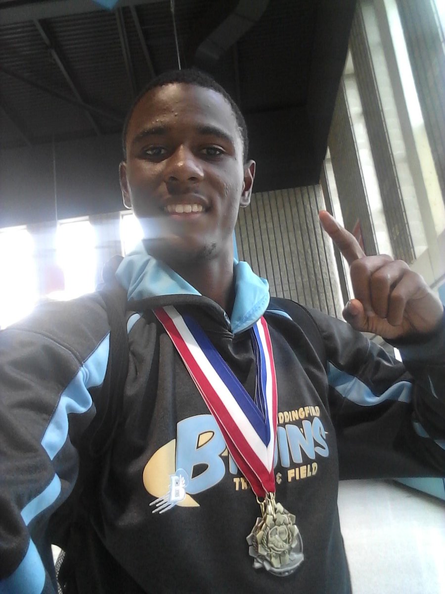 NBA217's tweet image. 1st Place in both The Boys 4x8 Meter Relay, &amp;amp; 4x4 Meter Relay! I've came in 2nd place for The 400 Meter Dash!!