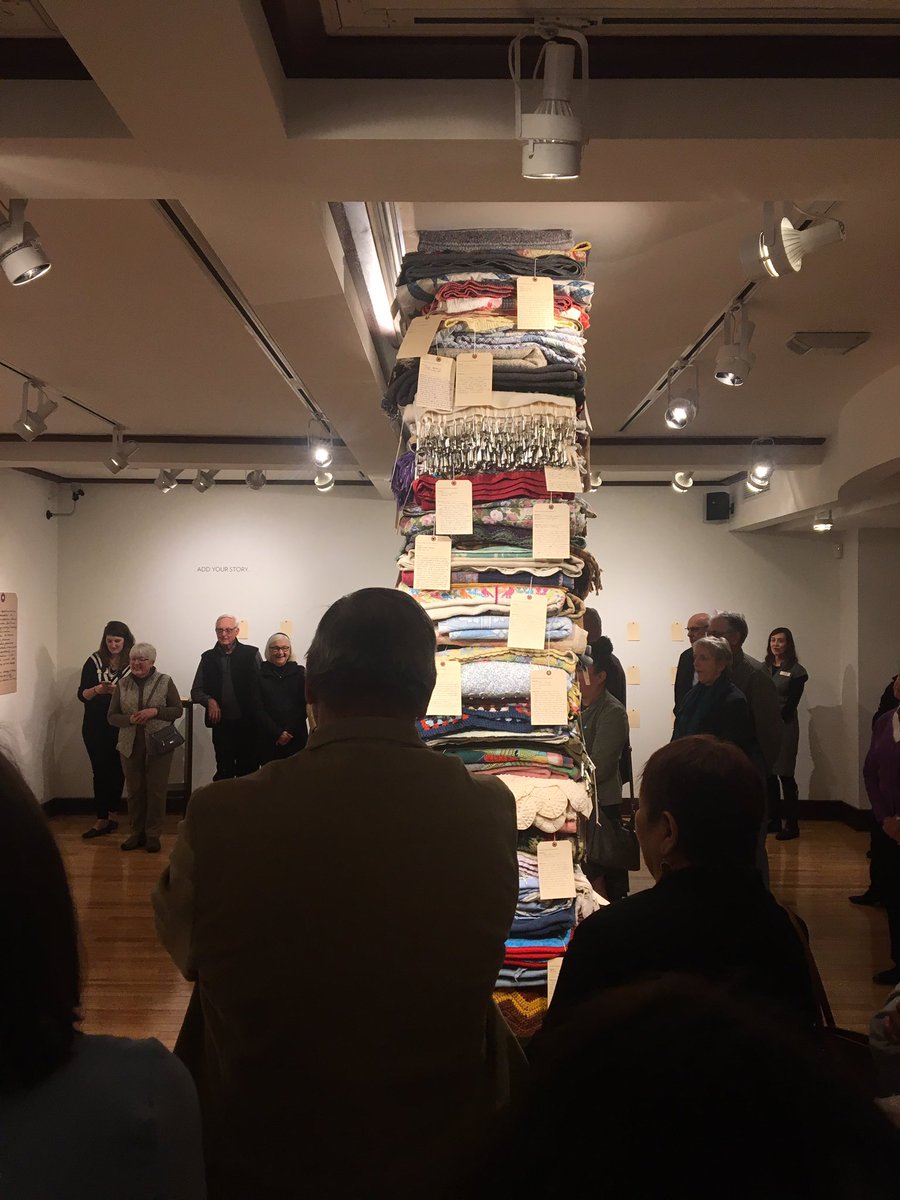 AlanEusden's tweet photo. Blanket stories at the Rockwell! Wonderful. #CMoG https://t.co/wI9bMsPtXP