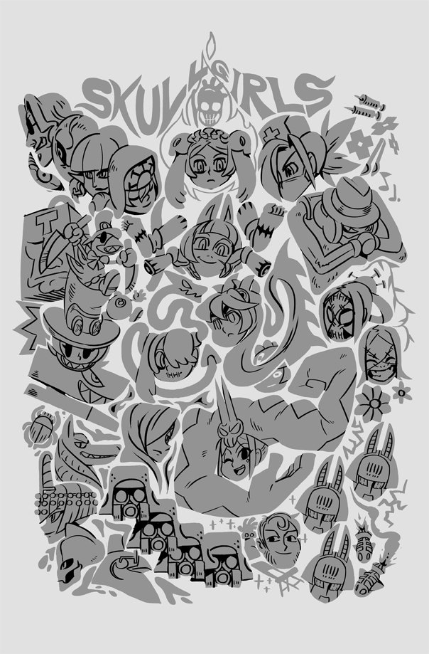 https://t.co/1SMH1GgMgH @gallerynucleus newsletter has info on From Scratch 3: Skullgirls and WonderCon @IndivisibleRPG print. On sale now~!