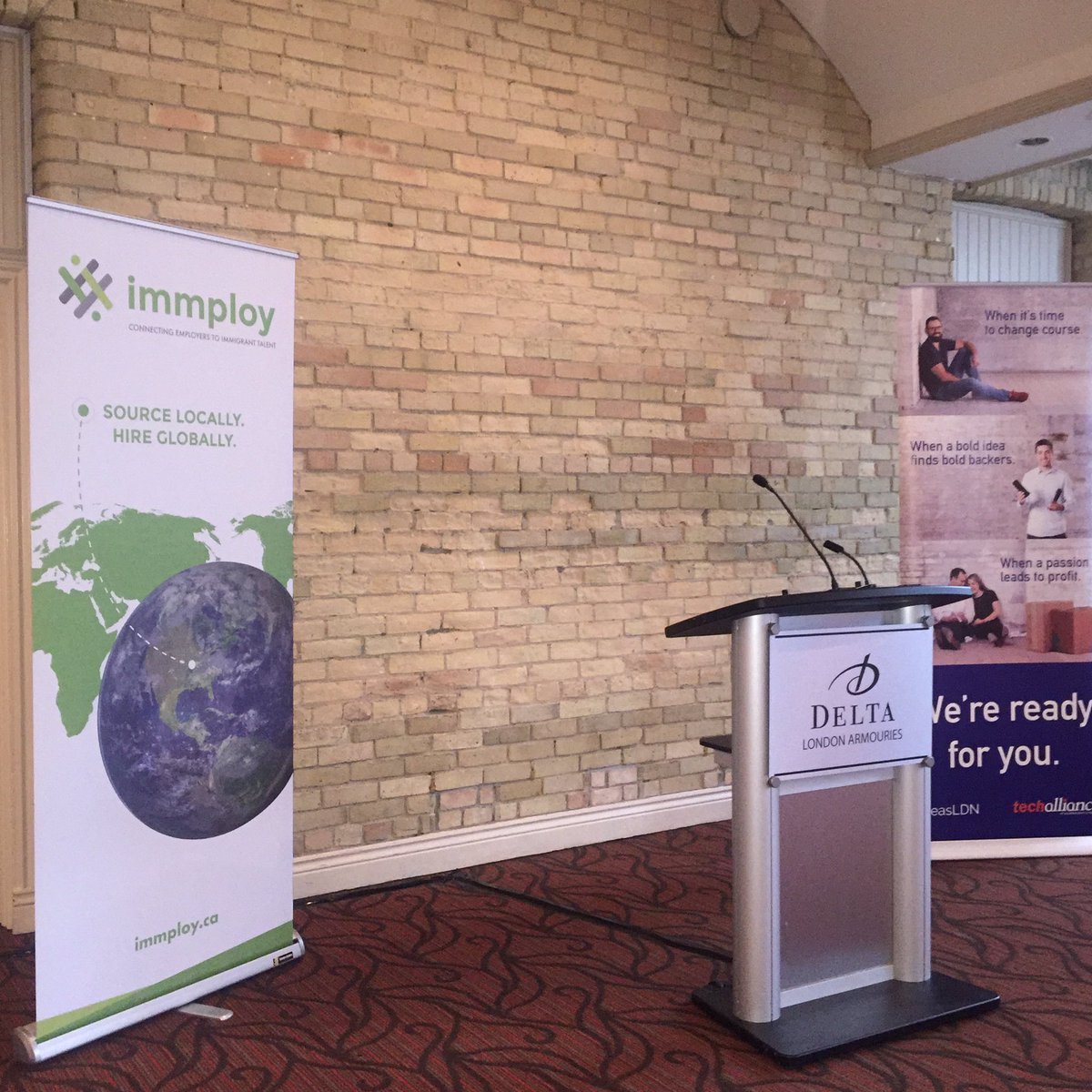 WILLimmploy's tweet image. We thank @TechAlliance for hosting #TechConnect where we've launched @ImmployToday a rebranded LMIEC #Immploy #ImmployToday #LdnOnt #LdnJobs