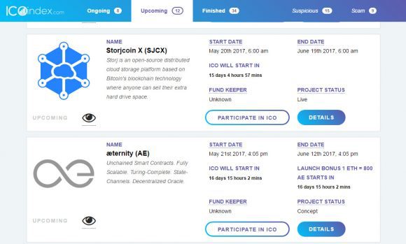 piblockchain's tweet photo. ICOindex, a Platform For Tracking Ongoing and Upcoming ICOs https://t.co/wwSpE7aaFJ https://t.co/WHFSbhimbs
