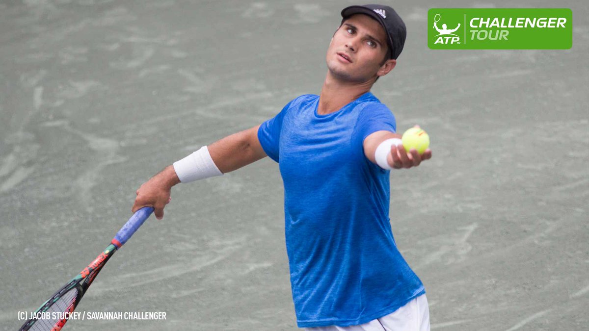 .@marcos_giron93 is finding his groove again at the @Sav_Challenger #ATPChallenger. Read: bit.ly/2qJUVxN