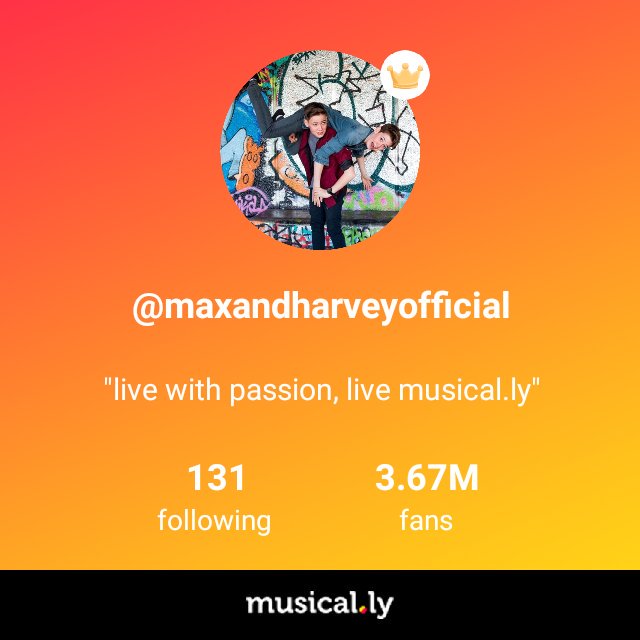 Valencia_Holt1's tweet photo. This musical.ly user is really cool. Follow @ maxandharveyofficial on musical.ly and check out those amazing music videos! http://musical.l https://t.co/3roDyyHlOL