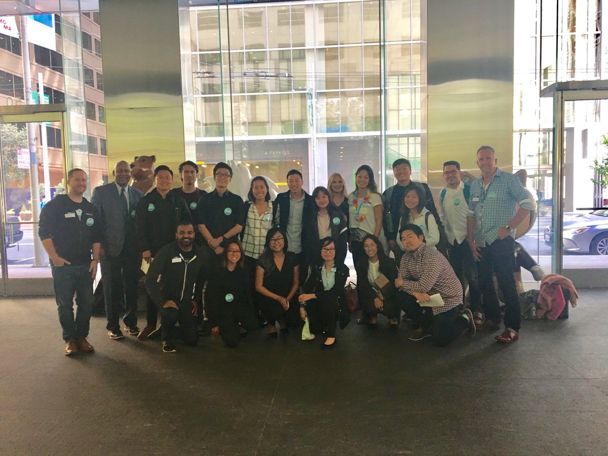 SalesforceEdu's tweet photo. This group is ready to take the career dev. skills they learned today out in the real world 🌎 - Thanks for the visit @SFSU student group! https://t.co/6StCjwyuso